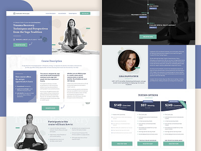 Embodied Philosophy Landing Page