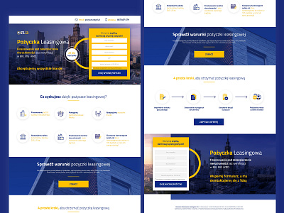 GTL.SA Landing Page design web design