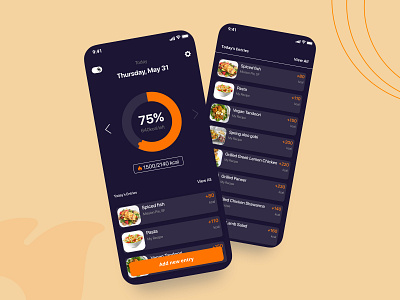 E-Calories Mobile App