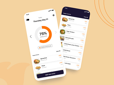 E-Calories Mobile App