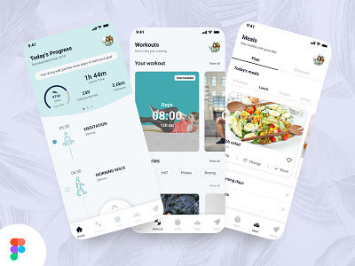 GOFIT Health And Fitness Application branding burn diethelp excersise fettle fitness food gym health healthiness hermoniousness hygine motivation ui ux weekness wellness yoga