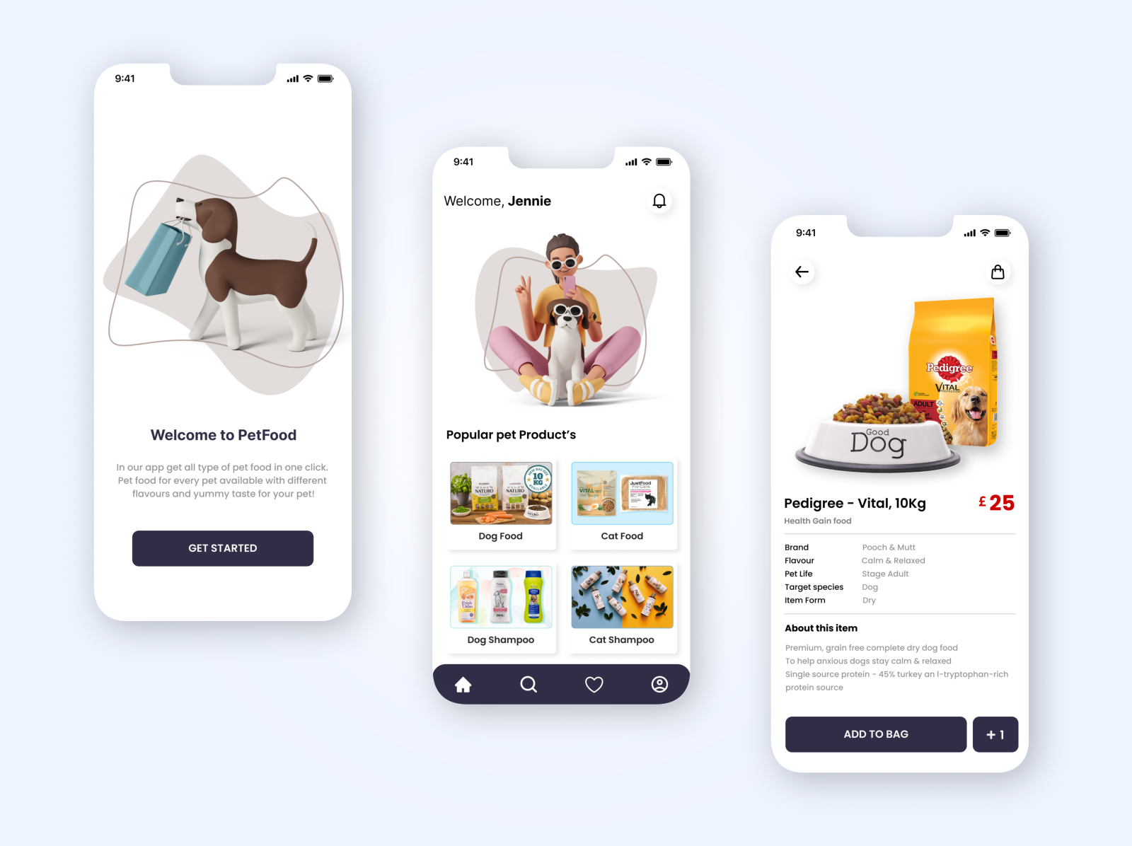 PetFood by Yuvraj Holkar on Dribbble