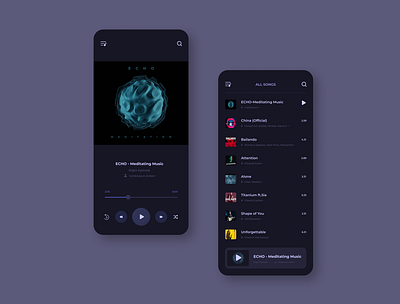 Music Player - UI Concept