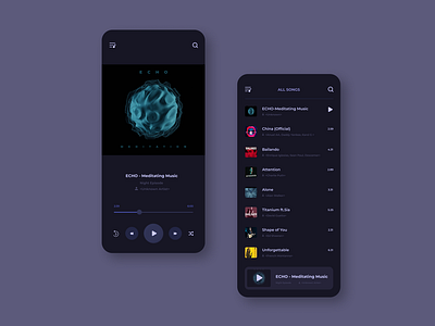 Music Player - UI Concept