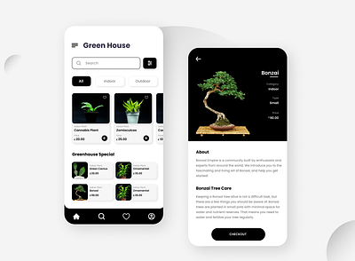 GreenHouse - UI Concept
