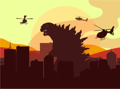 Godzilla Vector