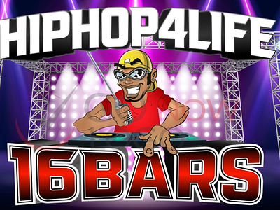 HIP HOP 4LIFE 3d animation branding design graphic design icon iconic illustration logo motion graphics ui ux vector