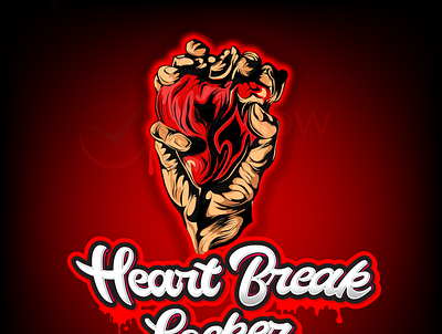 Heartbreak Locker 3d animation branding design graphic design icon iconic illustration logo motion graphics ui ux vector