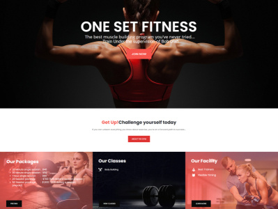 Fitness Websites 3d animation branding design fitness graphic design icon iconic illustration logo motion graphics ui ux vector web webapp websites