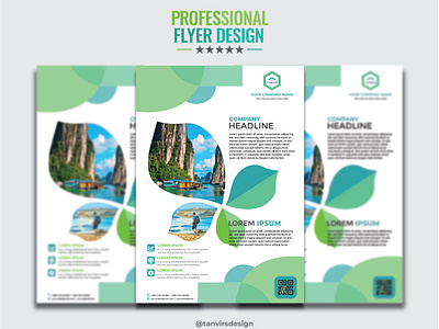 Travel Company Professional Flyer Design