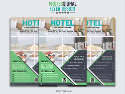 Hotel Company Professional Flyer Design