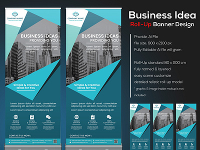 Roll Up Banner Creative Business Ideas - Pro Banner Design