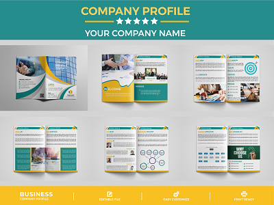 Creative Company Profile - Professional Company Profile Design
