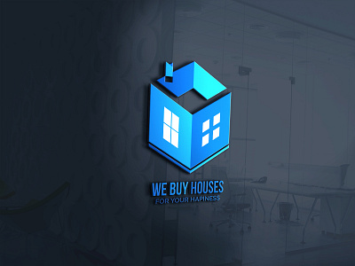 Real State Logo - Modern Professional Home Logo Design