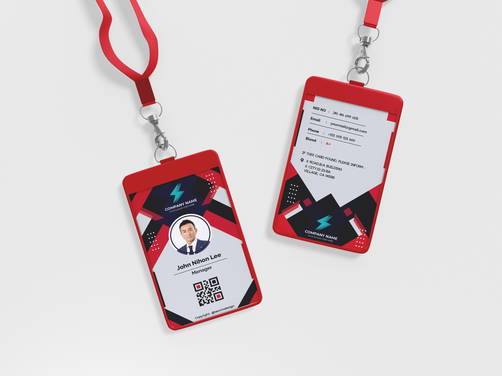 Creative Business ID Card Design - Professional Business ID Card by ...