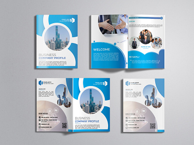 Unique Company Brochure - Professional Company Profile Design