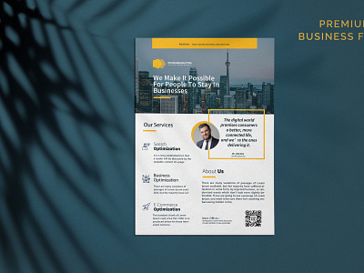 business flyer