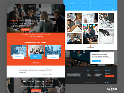 Business website design landing page by Team Tweaks Technologies Pvt ...