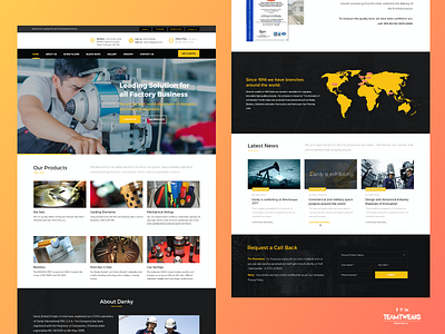 Business - WordPress landing page design