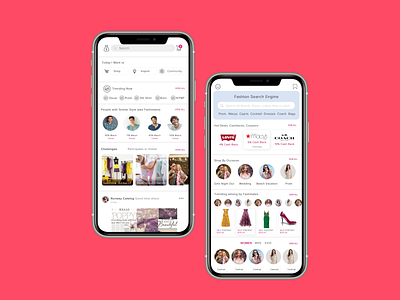 Online fashion expert Mobile app Development -Design (UI/UX) appdesign branding deliveryapp design illustration landingpage logo mobile app development company ui vector webdesign