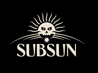 Subsun logo concept 2 artwork branding concept design illustration logo typography vector