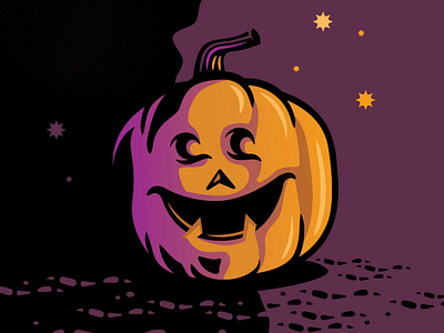 Pumpkin design doodle drawing halloween illustration pumpkin vector