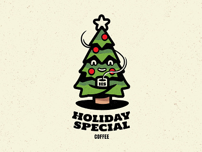 Ooo Christmas Tree Ooo… design doodle drawing illustration logo tree vector