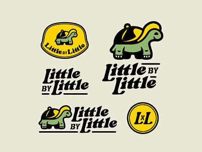 Little by Little concepts branding design illustration lockups logo logo system typography vector