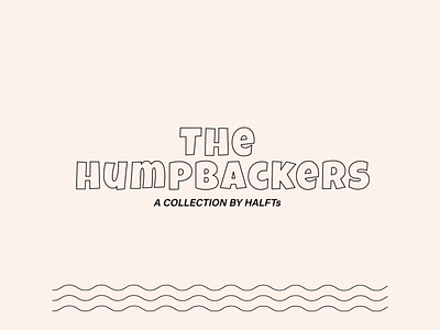The Humpbackers branding collectibles design doodle illustration nft typography vector whales