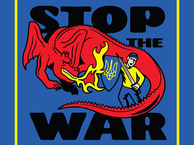❤️🇺🇦🙏 design illustration stop the war ukraine