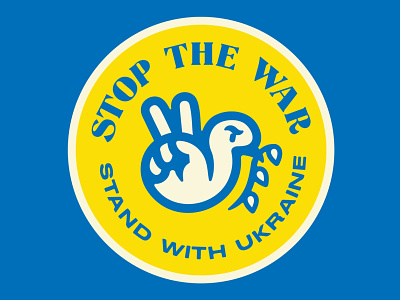 🕊🇺🇦❤️ design dove illustration logo peace stop the war typography ukraine vector