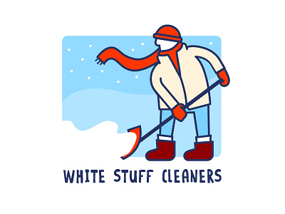 White Stuff Cleaners (2) removal services shovel snow winter