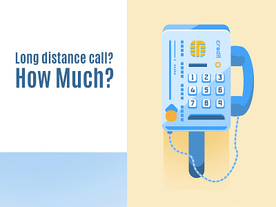 Long Distance call credit card long distance public phone