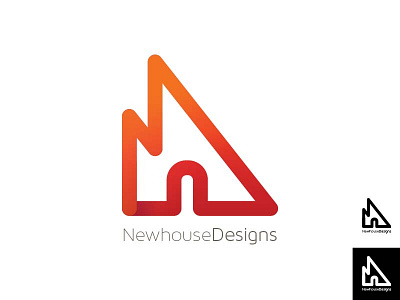 Newhouse Designs 02 d designs door house logo n