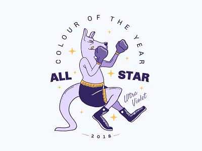 All Star Colour Of The Year 2018 all star boxing coulour kangaroo pantone star ultra violet