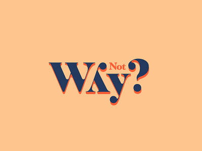 Why not? font idea typography why y y logo