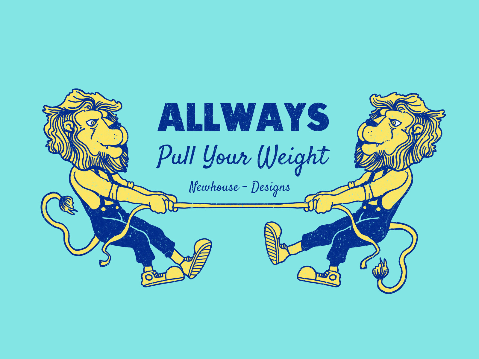 Pulling Your Weight by Jessie Maisonneuve on Dribbble