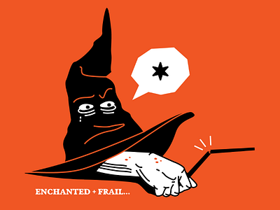 A Frail Enchantment? combo enchanted frail illustration inktober