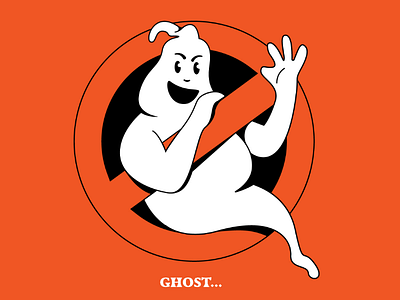 Ghost... ghost ghostbusters illustration inktober inktober 2019
