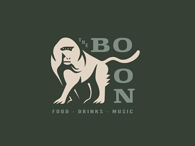 The Boon baboon concept exploration exploring illustration logo