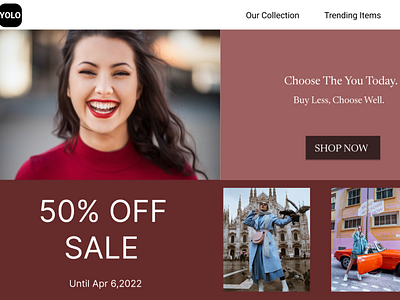 YOLO Online Shopping Website