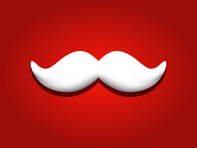 Mustache 3d animation branding business card design graphic design illustration logo motion graphics ui ux vector