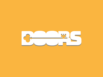 Doors Company Logo design 3d branding graphic design logo motion graphics