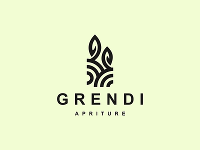 grendi logo app branding design icon illustration logo typography ui ux vector