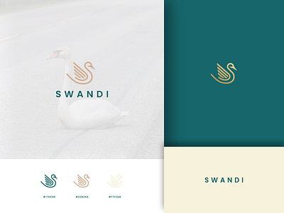 Swandi Logo branding design graphic design icon illustration logo typography vector