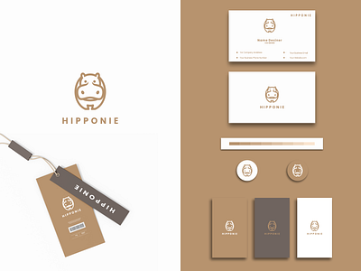 Hipponie Logo branding design graphic design icon illustration logo typography vector