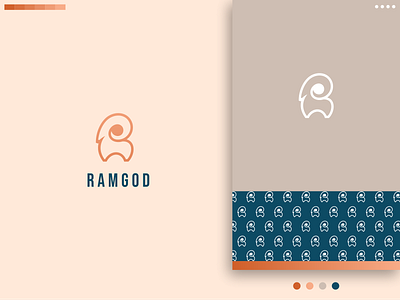 Ramgod Logo branding design graphic design icon illustration logo typography vector