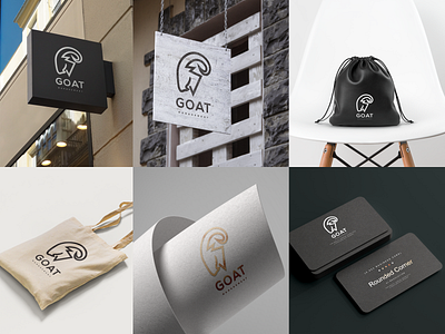Goat Line Logo branding design graphic design icon illustration logo typography ui ux vector