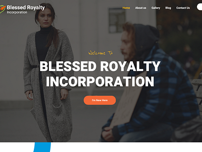 Blessed Royalty branding design graphic design ui ux websitedesign