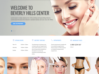 Beverly Hills Center branding design graphic design websitedesign
